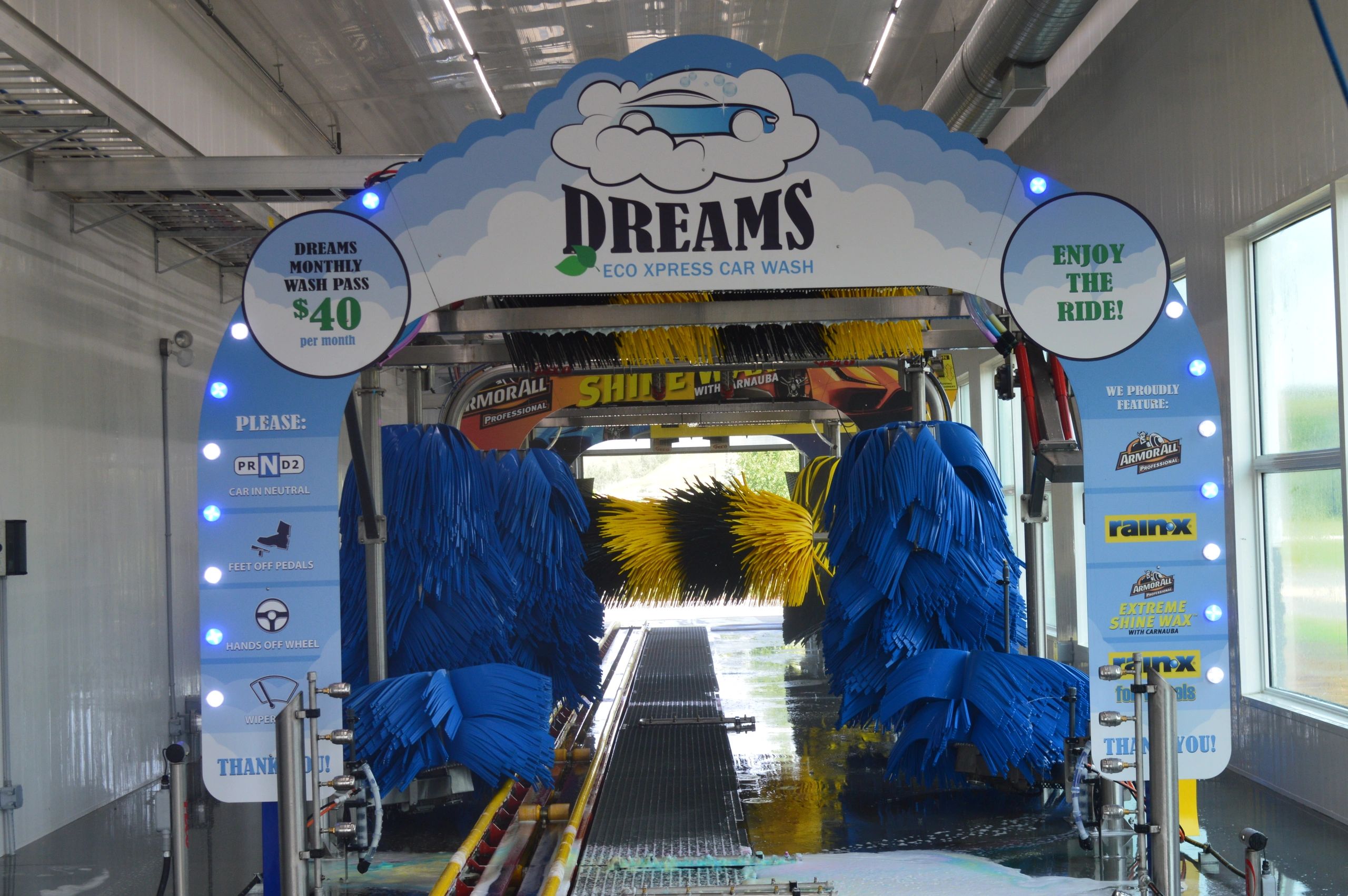 Dreams Carwash Home